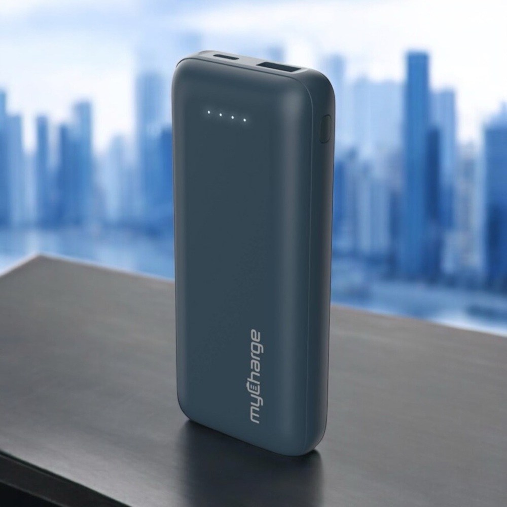 myCharge 10000mAH Power and go Powerbank (BLUE)